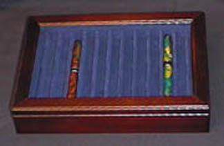 12 Pen Glass Top Case 12 Pen Glass Top Case