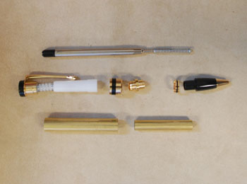 Ameroclassic Click Pen- Upgrade 24k Gold