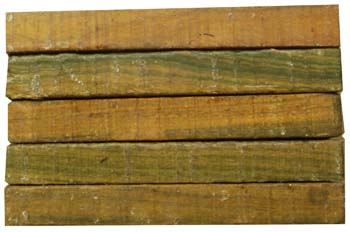Lignum Vitae Pen Blanks - 10 Pack