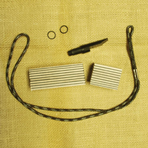 Zebra Chromaply Duck Call Blank Kit