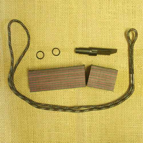 Flaming Ash Chromaply Duck Call Blank Kit