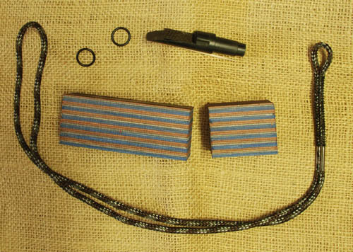 Lava Blue Chromaply Duck Call Blank Kit