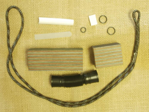 Grey Camo Chromaply Deer Call Blank Kit