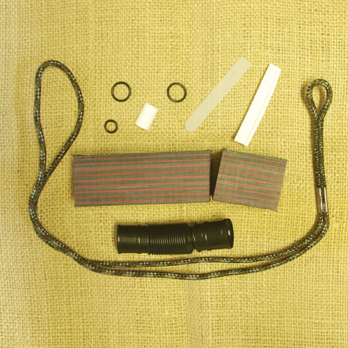 Flaming Ash Chromaply Deer Call Blank Kit