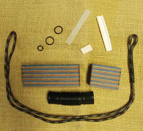 Lava Blue Chromaply Deer Call Blank Kit