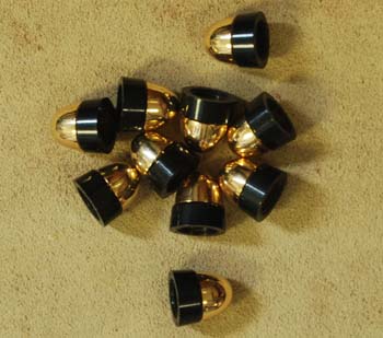 Fat Pen Gold Round Top Finial- 10 Pack