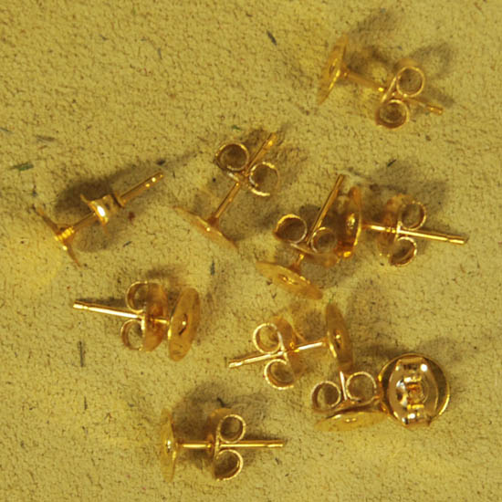 Earings  -Upgrade 24k Gold