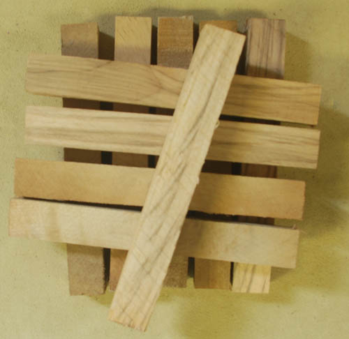 Myrtle Wood  Pen Blanks - 10 Pack