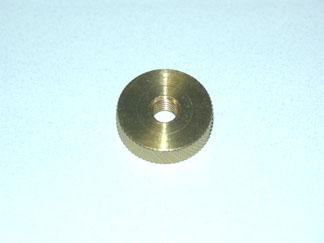 Brass Knurled Nut