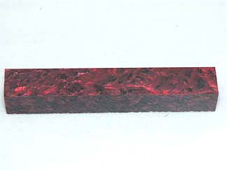 Crushed Acylic Acetate Burgandy Pen Blank