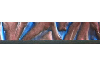 Acrylic Acetate Red, Blue and Black Swirl Pen Blank