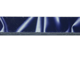 Acrylic Acetate Blue & White Swirl Pen Blank