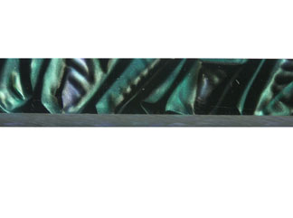 Acrylic Acetate Purple & Green on Black Pen Blank