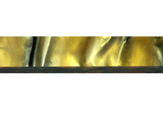 Acrylic Acetate Swirled Black & Bronze Pen Blank