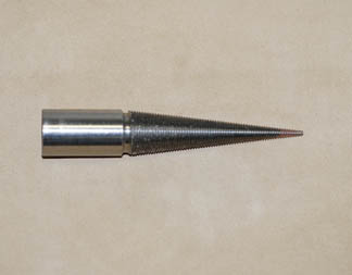 5/16 Right-Handed Steel Tapered Spindle