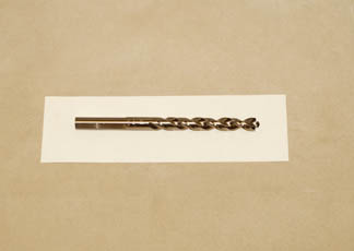 31/64 Drill Bit, Bullet Point with 3/8 Shank