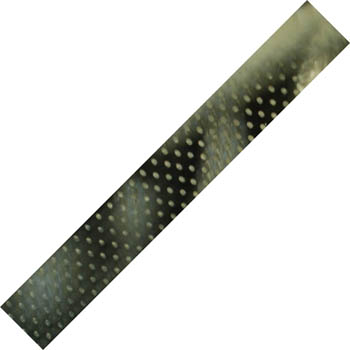 Acrylic Acetate Pearlized White with Black Lines