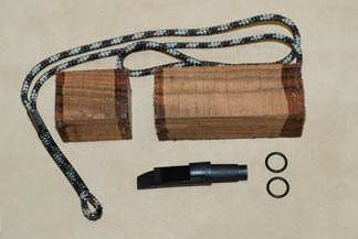 Bocote Duck Call Blank Kit