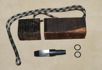 Cocobolo Duck Call Blank Kit