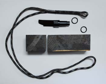 African Blackwood Duck Call Blank Kit
