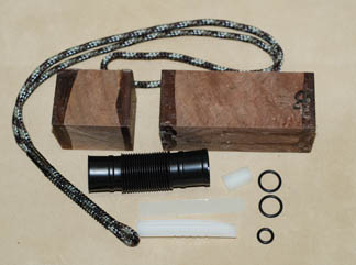 Claro Walnut Deer Call Blank Kit