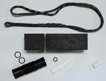 African Blackwood Deer Call Blank Kit