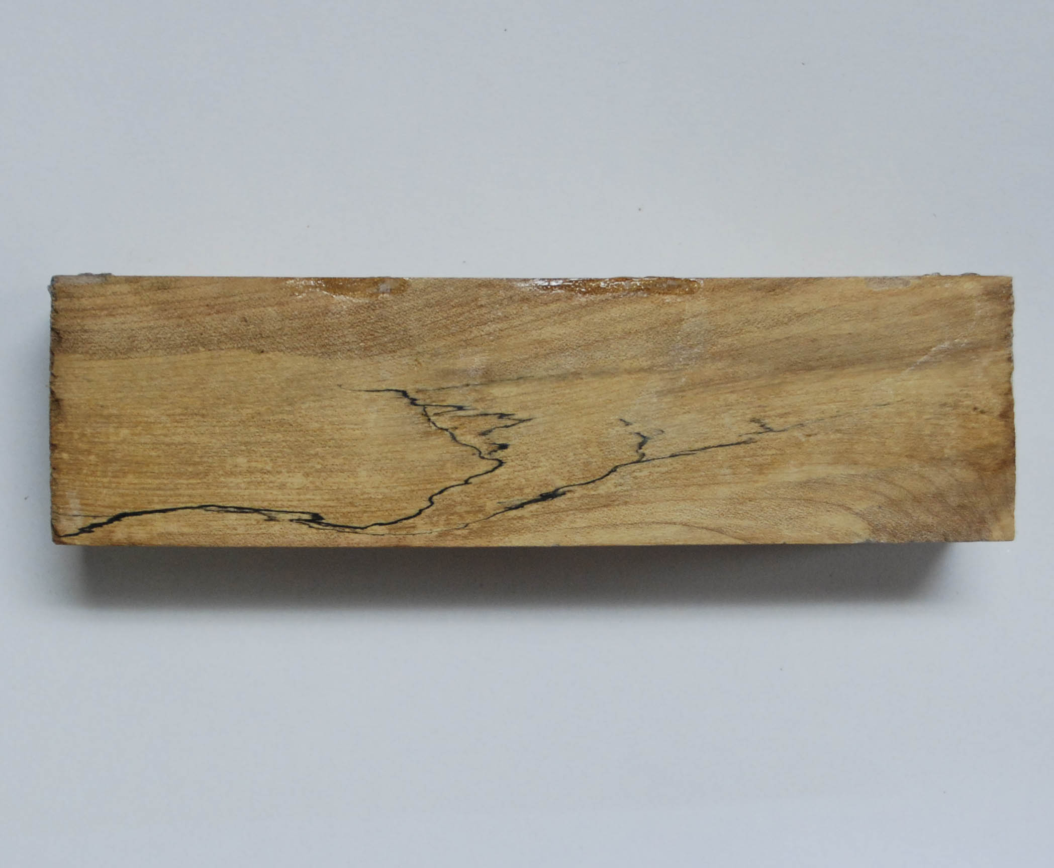 Spalted Box Elder Stabilized Call Blank- 1 1/2 x 6