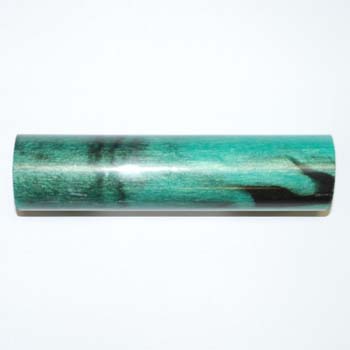 MicaPearl Green Mallard Call Blank- 1 1/2 x 6