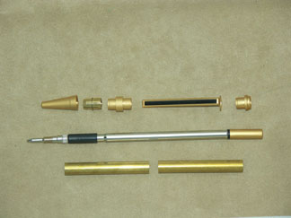 Traditional Twist Pencil- Satin Gold