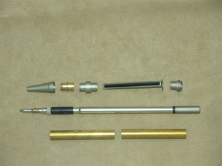 Traditional Twist Pencil- Satin Nickel
