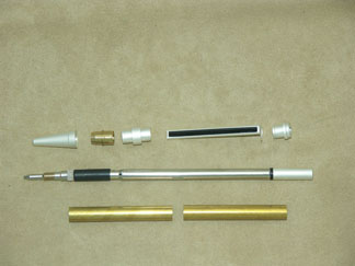 Traditional Twist Pencil- Pearl Silver
