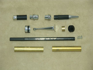 Ameroclassic Screw-Cap Rollerball Pen- Platinum