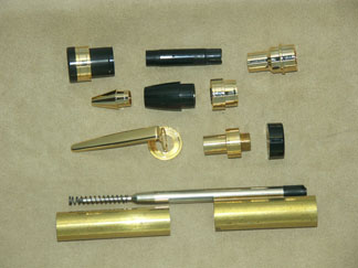 Titan Ballpoint Pen- Titanium Gold