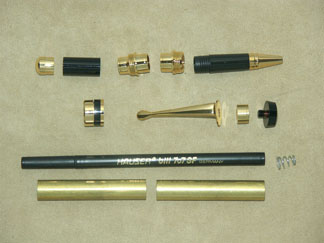 Ameroclassic Screw Cap Rollerball Pen- Upgrade 24k Gold