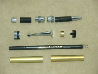 Ameroclassic Screw Cap Rollerball Pen- Chrome