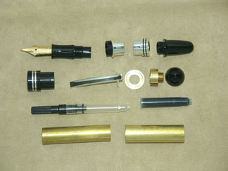 Churchill Fountain Pen- Sterling Silver