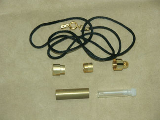 Perfume Pendant- Upgrade 24k Gold