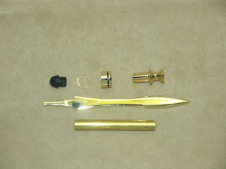 Eurostyle Wavy Blade Letter Opener- Upgrade 24k Gold