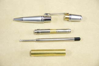 Sierra Pen Chrome with Satin Chrome