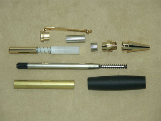 Comfort Grip Pen- Upgrade 24k Gold