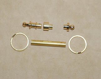 Detachable Key Ring- Upgrade 24k Gold