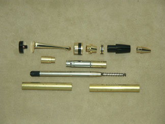 Ameroclassic Double Twist Pen- Upgrade 24k Gold