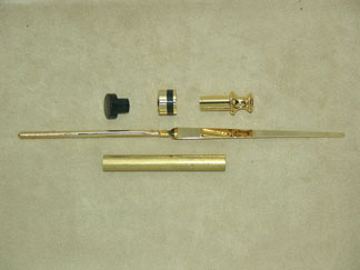 Ameroclassic Straight Blade Letter Opener- Upgrade 24k Gold