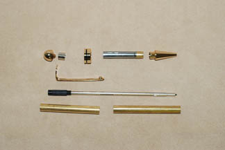 Eurostyle Twist Pen- Upgrade 24k Gold
